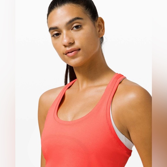 Lululemon Swiftly Tech Racerback 2.0 size 8 sunset - Picture 5 of 7